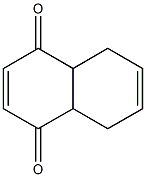 1,4,4A,8A-TETRAHYDRO-5,8-NAPHTHOQUINONE 结构式