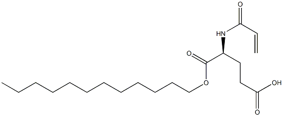 LAURYLACRYLGLUTAMATE Struktur