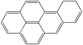 BENZO[A]PYRENE,9,10-DIHYDRO- Structure