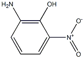 2-NITRO-6-AMINOPHENOL Structure