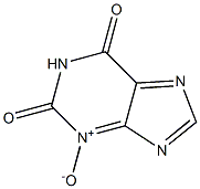 XANTHINE3-N-OXIDE Struktur