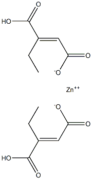 ZINCMONOETHYLFUMARATE Structure