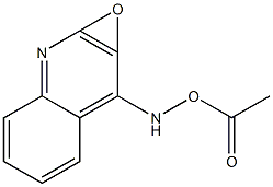 4-ACETOXYAMINOQUINOLINEN-OXIDE Structure