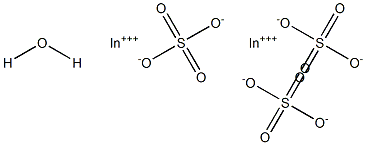 INDIUM(III)SULPHATE,HYDRATE Struktur