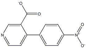PARA-NITROPHENYLNICOTINATE 化学構造式