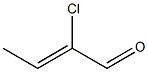 2-CHLORO-3-METHYLACROLEIN Structure