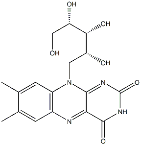 RIBOFLAVIN (PHARMA GRADE) Struktur