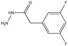 2-(3,5-DDIFLUOROPHENYL)ACETOHYDRAZIDE Struktur