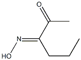 2,3-己二酮-3-肟, , 结构式