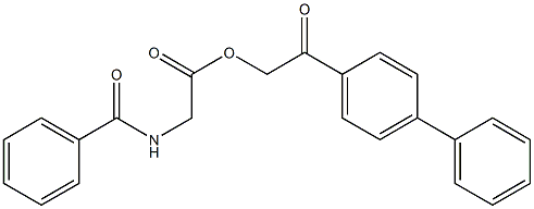 hippuric acid p-phenyl phenacyl ester