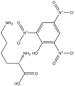 離胺酸苦味酸鹽, , 结构式