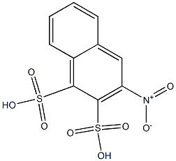 nitronaphthalenedisulfonic acid Structure