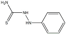 フェニルチオセミカルバジド 化学構造式