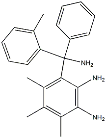 四甲三胺三苯甲烷,,结构式
