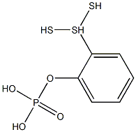 磷酸三苯硫酯, , 结构式