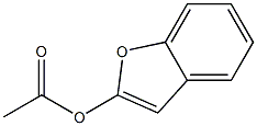 2-BENZOFURANYL ACETIC ACID Structure