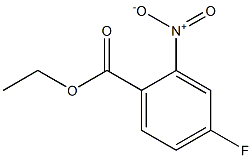 4-FLUORO-2-NITROBENZOIC ACID ETHYL ESTER Struktur