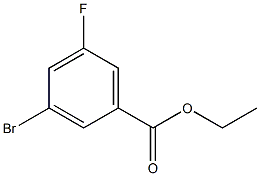 3-BROMO-5-FLUOROBENZOIC ACID ETHYL ESTER Structure