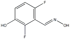 2,6-DIFLUORO-3-HYDROXYBENZALDEHYDE OXIME Struktur