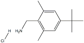 4-tert-BUTYL-2,6-DIMETHYLBENZYLAMINE Hydrochloride Struktur