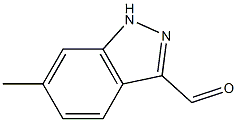 6-METHYLINDAZOLE-3-CARBOXYALDEHYDE Structure
