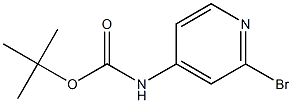BOC-4-Amino-2-bromopyridine Structure