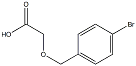 2-[(4-bromobenzyl)oxy]acetic acid Structure