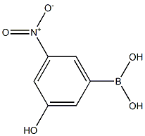3-Hydroxy-5-nitrobenzeneboronic acid Structure
