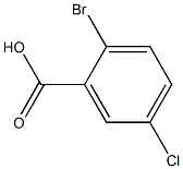 5-chloro-2-bromobenzoic acid Structure
