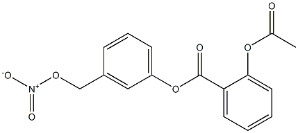 2-ACETOXY BENZOIC ACID-3-NITROOXYMETHYL PHENYL ESTER