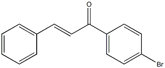 (E)-1-(4-bromophenyl)-3-phenylprop-2-en-1-one Structure