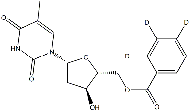 5'-O-Benzoyl-D3-thymidine