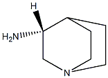 (R)-3-AMINO-1-AZABICYCOL[2,2,2]OCTANE Structure