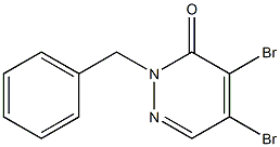2-BENZYL-4,5-DIBROMO-2H-PYRIDAZIN-3-ONE Structure