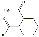 2-CARBAMOYLCYCLOHEXANECARBOXYLIC ACID Structure