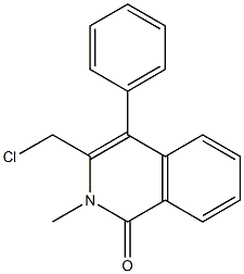 3-(CHLOROMETHYL)-2-METHYL-4-PHENYLISOQUINOLIN-1(2H)-ONE