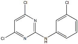 4,6-DICHLORO-N-(3-CHLOROPHENYL)PYRIMIDIN-2-AMINE