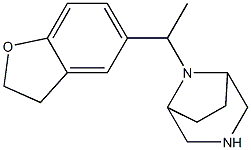 8-[1-(2,3-DIHYDRO-BENZOFURAN-5-YL)-ETHYL]-3,8-DIAZA-BICYCLO[3.2.1]OCTANE Structure