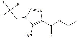 ETHYL 5-AMINO-1-(2,2,2-TRIFLUOROETHYL)-1H-IMIDAZOLE-4-CARBOXYLATE
