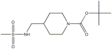 TERT-BUTYL 4-{[(METHYLSULFONYL)AMINO]METHYL}PIPERIDINE-1-CARBOXYLATE
