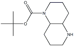 tert-butyl octahydro-1,5-naphthyridine-1(2H)-carboxylate Structure