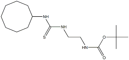 tert-butyl N-(2-{[(cyclooctylamino)carbothioyl]amino}ethyl)carbamate