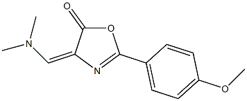 4-[(E)-(dimethylamino)methylidene]-2-(4-methoxyphenyl)-1,3-oxazol-5(4H)-one