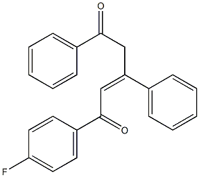 1-(4-fluorophenyl)-3,5-diphenylpent-2-ene-1,5-dione