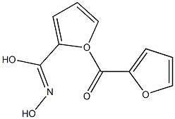 O2-(2-furylcarbonyl)furan-2-carbohydroximic acid Struktur