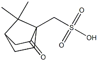 (7,7-dimethyl-2-oxobicyclo[2.2.1]hept-1-yl)methanesulfonic acid,,结构式