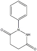 1-phenylhexahydropyridazine-3,6-dione Structure