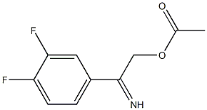 4-[(acetyloxy)ethanimidoyl]-1,2-difluorobenzene