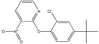 2-[4-(tert-butyl)-2-chlorophenoxy]-3-nitropyridine