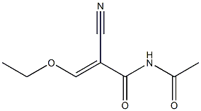 N-acetyl-2-cyano-3-ethoxyacrylamide